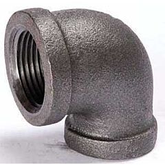 1/2 X 3/8 BLACK RED 90