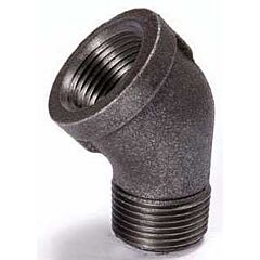 1" BLACK STREET 45 ELL