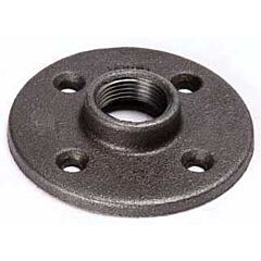 2" BLACK FLOOR FLANGE