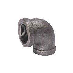 3/8" X 1/4" 90' ELBOW BLACK