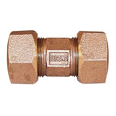 1" COP COMPRESSION UNION DRESSER COUPLING LEGEND BRASS