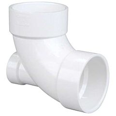 4" X 4"X 2" HEEL INLET ELBOW PVC
