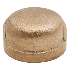 1 1/2" CAP BRASS