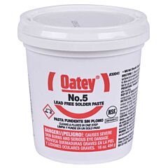 #5 PASTE FLUX 1LB (16OZ) OATEY
