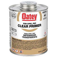 OATEY CLEAR PRIMER 32OZ PVC