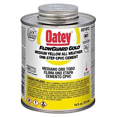 OATEY FLOWGUARD GOLD CPVC CEMENT 16OZ