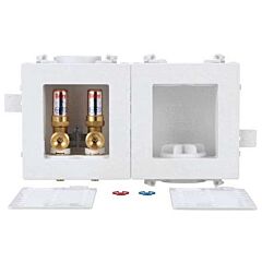 OATEY WASHING MACHINE BOX F1807 PEX W/ ARRESTER