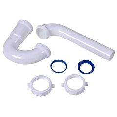 1 1/2 INLET X 1 1/4 OUTLET P TRAP PVC