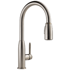 PEERLESS APEX PULL DOWN KITCHEN FAUCET STAINLESS STEEL