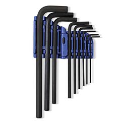 9PC JUMBO LONG HEX KEY SET SAE 