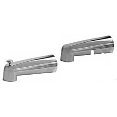 7" LONG DIVERTER TUB SPOUT 1/2"COP