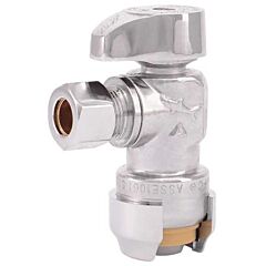 SHARKBITE 1/2 CTS X 3/8 COMPRESSION ANGLE STOP LF (PF X COMP)