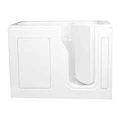 MANSFIELD WALKIN RH TUB RESTORE ARC 51.5 X 30 X 40 AIR WHIRLPOOL, W/ HEATER