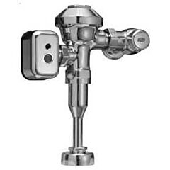 3/4" IPS Inlet, 3/4" Top Spud, 11-1/2" Rough-In, 0.125 GPF, Lead-Free, Chrome Plated/Polished Exterior, DZR Brass Alloy, Sensor Operated, Pushbutton, Automatic/Exposed/Ultra Low Flow/High Efficiency/Hardwired, Urinal Flush Valve
