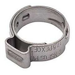 ZURN 3/4" SS PRE-CRIMPED PEX CRIMP RING