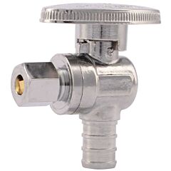 SHARKBITE 1/2" PEX X 1/4OD PEX ANGLE STOP 1/4 TURN LF OEM