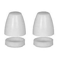 CLOSET BOLT CAP COVER, WHITE TALL SMART CAP