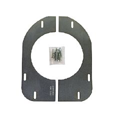 CLOSET FLANGE FLOOR SUPPORT KIT METAL SPLIT PLATE