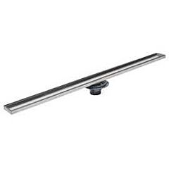 2" Hub, 36" x 3-3/8", 304 Stainless Steel Tile-In Strainer, Schedule 40, PVC, Linear, Shower Pan Drain