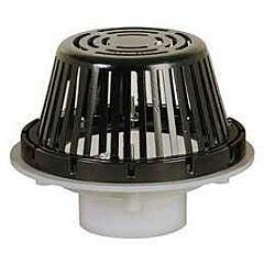 SIOUX CHIEF 6" PVC ROOF DRAIN WITH ALUM DOME SI-868-6PM