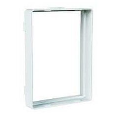 4" x 1" x 5.5", Fire Rated, ABS, Frame Extension for Washing Machine Outlet Box
