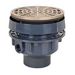 FINISH LINE ADJUSTABLE 3 X 2  FLOOR DRAIN, NI BRONZE