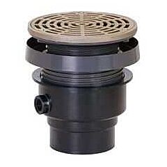 SIOUX CHIEF 3" PVC W/6" RND NB STRAINER DRAIN FINISH LINE