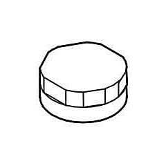 SLOAN H582 3/4" STOP CAP CP