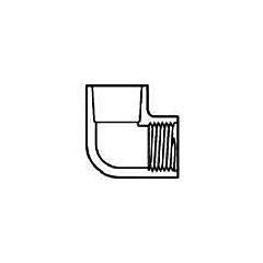 3/4" X 3/4" FIP 90 PVC