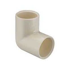 1-1/4" x 1-1/4", Socket x Socket, 100 PSI, Lead-Free, Tan Injection Molded CPVC, Straight, 90D Elbow