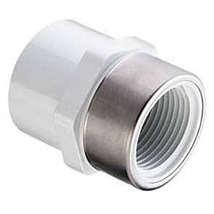 PVC 1-1/4 PVC FEMALE ADAPTER SOCXSRFPT SS COLLAR SCH40