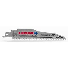 LENOX SAWZALL BLADE 6" 656RCT DEMOLITION CT 6TPI