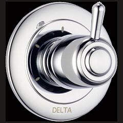 DELTA: 3-SETTING 2-PORT DIVERTER TRIM CHROME