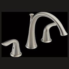 DELTA LaharaÂ® Roman Tub Trim STAINLESS STEEL