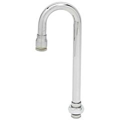 Swivel Gooseneck, 2-5/8" Spread, 9-1/16" Height, 5-9/16" Clearance