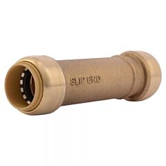 SHARKBITE TYPE 1/2" X 1/2 SLIP REPAIR COUPLING, IMP PUSH TYPE