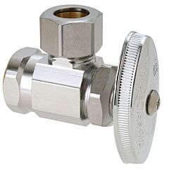 1/2" IP X 1/2" OD COMP ANGLE STOP VALVE
