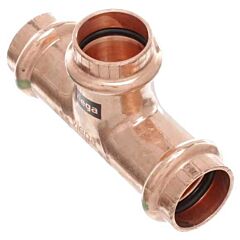 Copper Tee, C x C x C, 1-1/4" x 1-1/4" x 1"