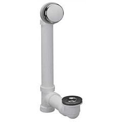 WATCO 901-PP-PVC-WI HALF KIT BATH WASTE MATTE BLACK PUSH PULL