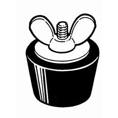 EXPANSION PLUG SIZE 0 RUBBER
