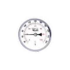 THERMOMETER 3 1/2 ROUND,BOTTOM OUTLET, 30-148' HOT WATER