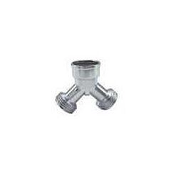 BRASS 3/4" HOSE WYE