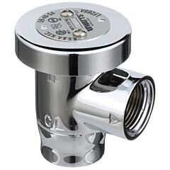 3/4" x 3/4", FPT x FPT, 125 PSI, Lead-Free, Polished Chrome, Brass, Anti-Siphon, Non-Continuous Pressure, Hot/Cold Water, Vacuum Breaker