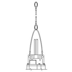 ZOELLER 6039-0061 25' STAINLESS STEEL LIFTING CABLE