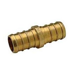 1" BRASS PEX COUPLING