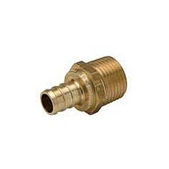PEX 1-1/2 BRASS MALE ADAPTER