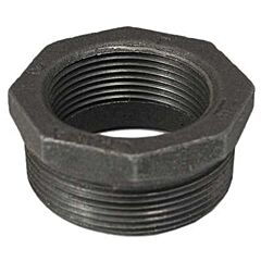 3" X 2" BLACK REDUCING COUPLING