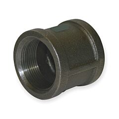 1-1/2" BLACK COUPLING 