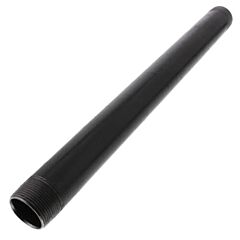 3/4" X 60" BLACK PRE CUT NIPPLE