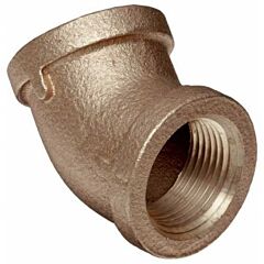 1/2" 45' ELBOW BRASS